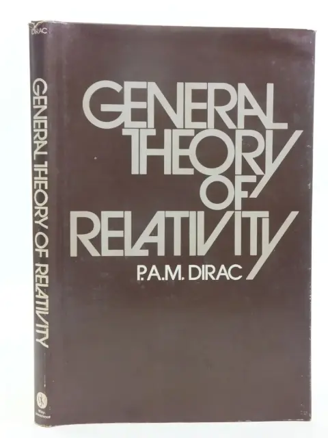 Cover of Dirac General Theory of ∗relativity∗