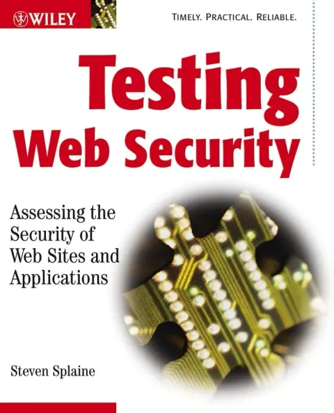 Cover of Testing Web Security