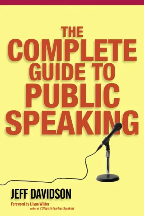 Cover of The Complete Guide to Public Speaking