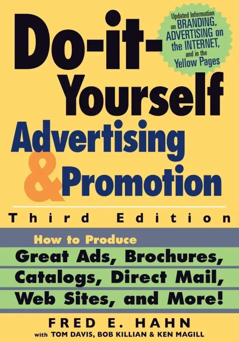Cover of Do It Yourself Advertising and Promotion