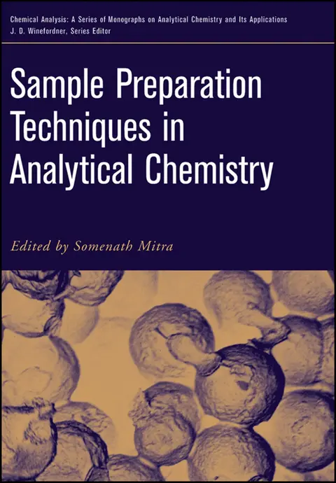 Cover of Sample Preparation Techniques in Analytical Chemistry