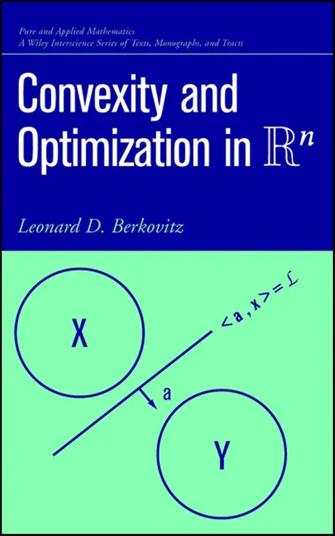 Cover of Convexity and Optimization in Rn