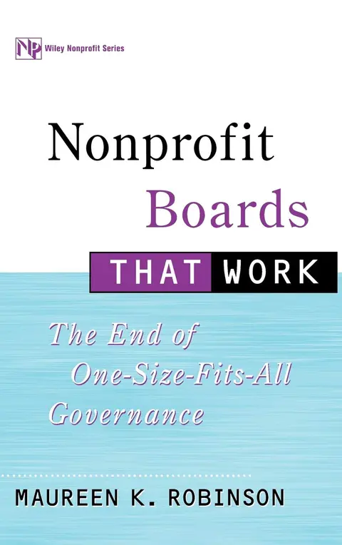 Cover of Nonprofit Boards That Work