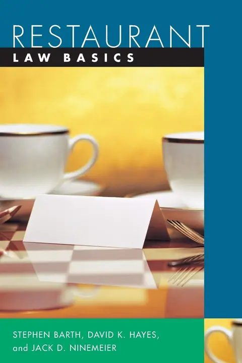 Cover of Restaurant Law Basics