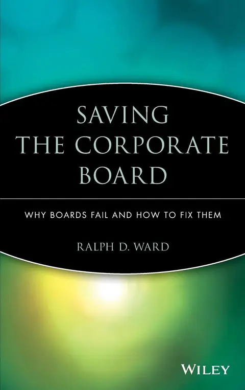 Cover of Saving the Corporate Board