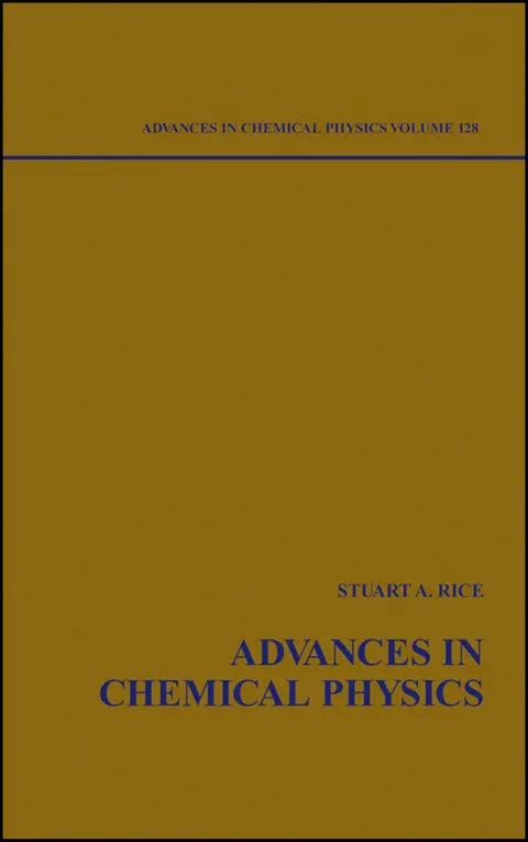 Cover of Advances in Chemical Physics, Volume 128