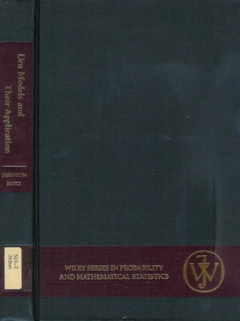Cover of Urn Models and Their Application