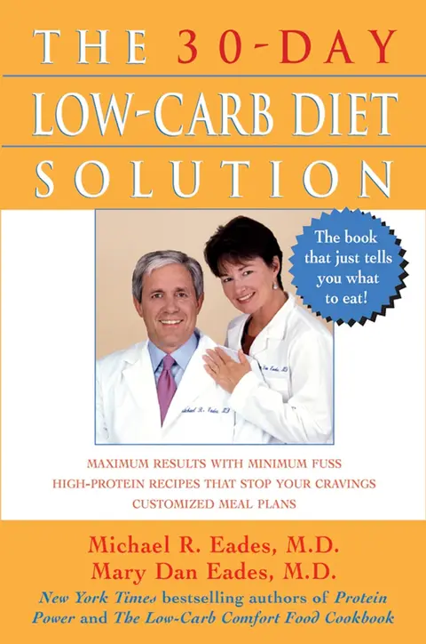Cover of The 30–Day Low–Carb Diet Solution