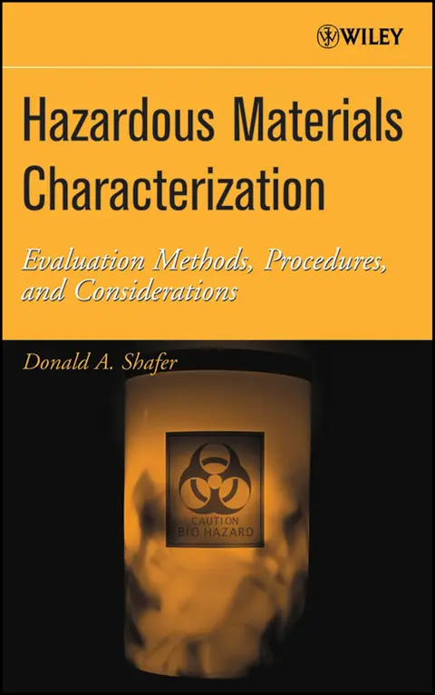 Cover of Hazardous Materials Characterization