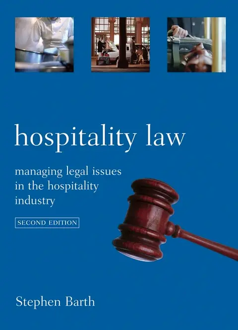 Cover of Hospitality Law