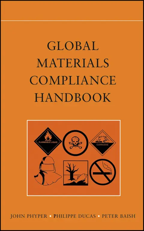 Cover of Global Materials Compliance Handbook