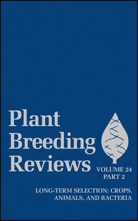 Cover of Plant Breeding Reviews