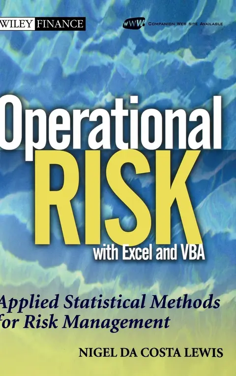 Cover of Operational Risk with Excel and Vba