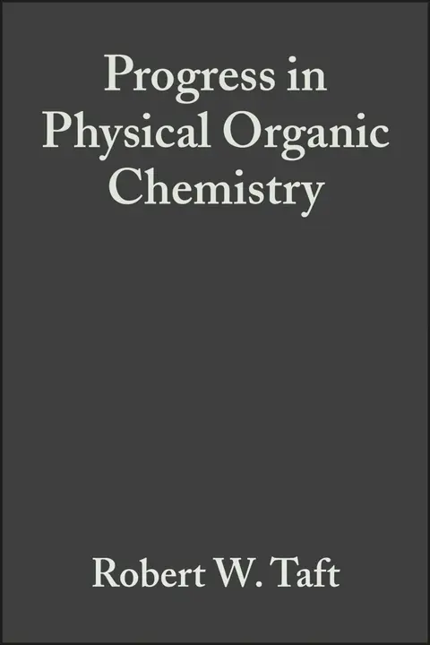 Cover of Progress in Physical Organic Chemistry
