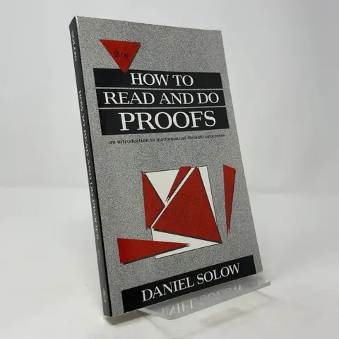 Cover of How to Read and Do Proofs