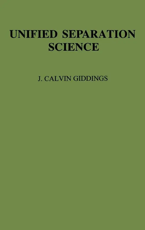 Cover of Unified Separation Science