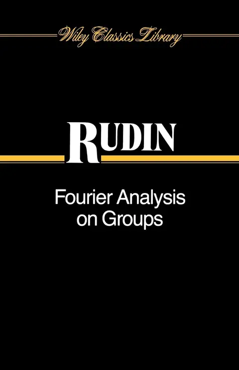 Cover of Fourier Analysis on Groups