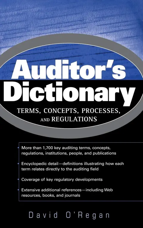 Cover of Auditor'S Dictionary