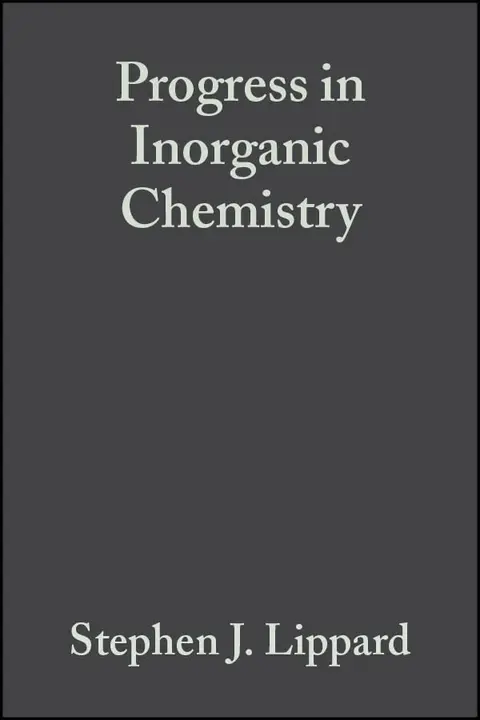 Cover of Progress in Inorganic Chemistry