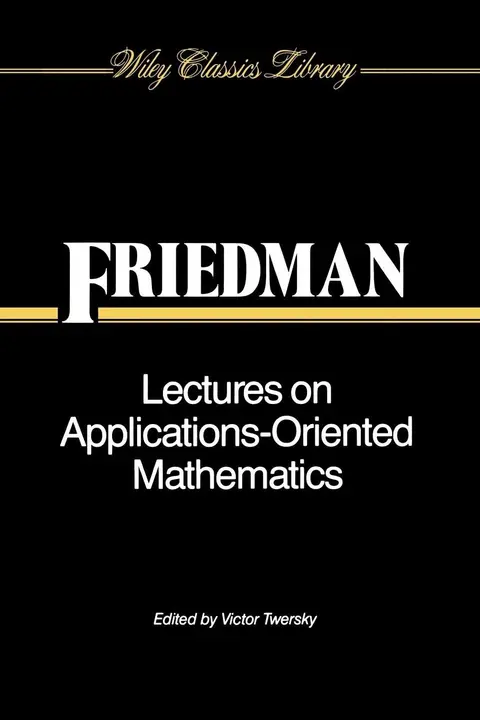 Cover of Lectures on Applications-Oriented Mathematics