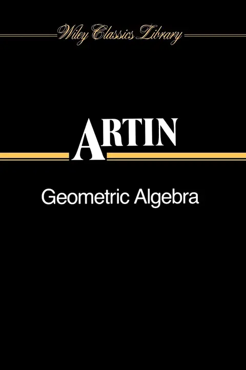 Cover of Geometric Algebra