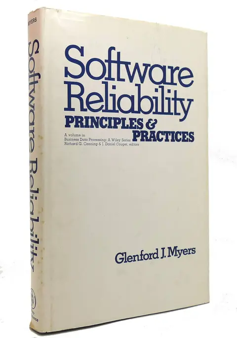 Cover of Software Reliability