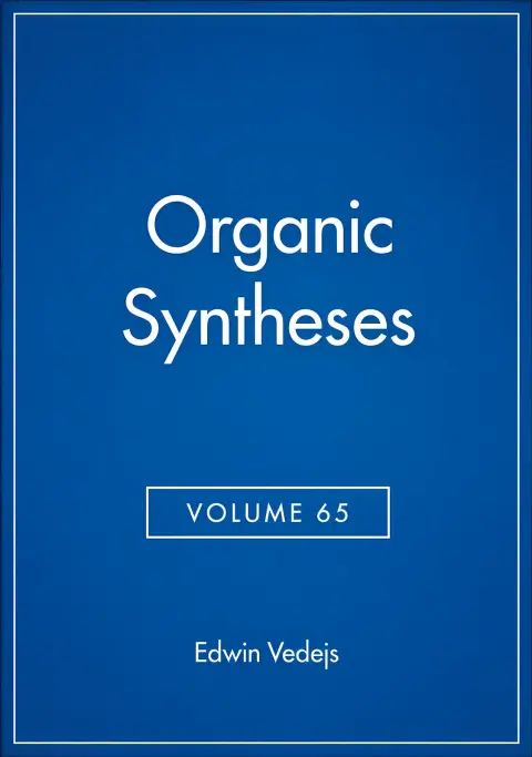 Cover of Organic Syntheses