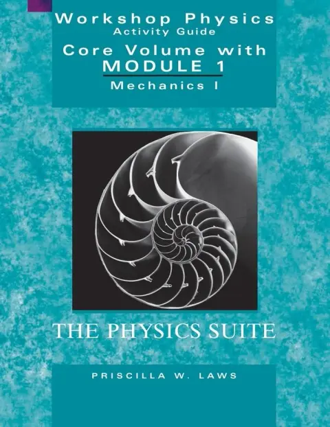 Cover of Workshop Physics Activity Guide