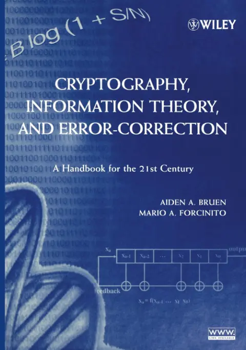 Cover of Cryptography, Information Theory, and Error-Correction