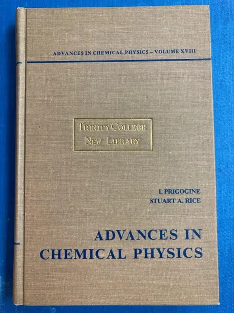 Cover of Advances in Chemical Physics
