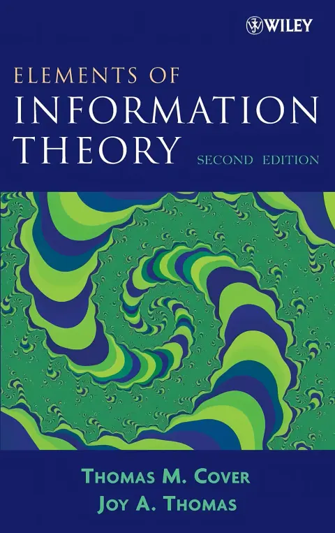 Cover of Elements of Information Theory 2nd Edition
