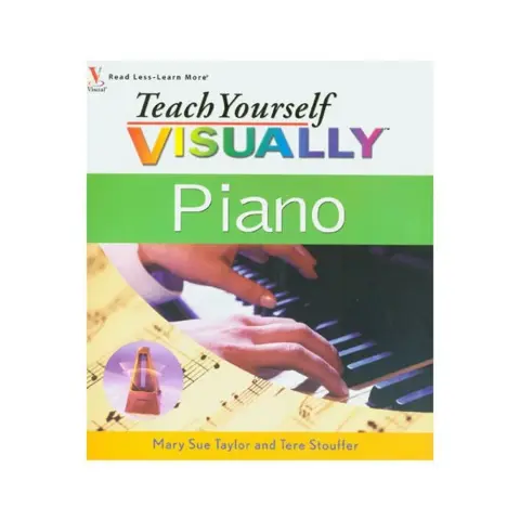 Cover of Teach Yourself VISUALLYTM Piano