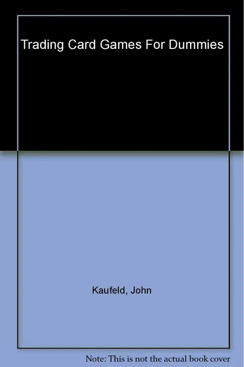 Cover of Trading Card Games for Dummies