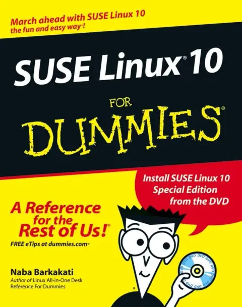 Cover of SUSE Linux 10 for Dummies