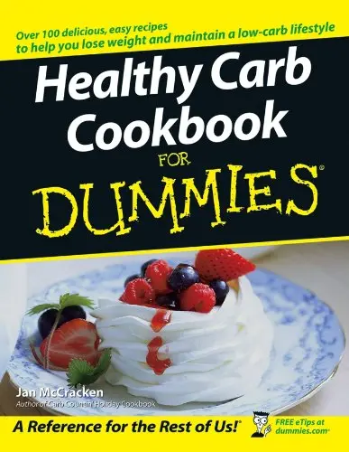 Cover of Healthy Carb Cookbook for Dummies