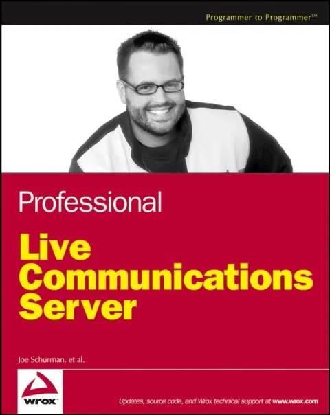 Cover of Professional Live Communications Server