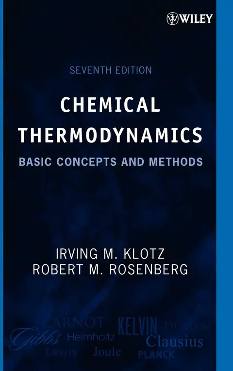 Cover of Chemical Thermodynamics