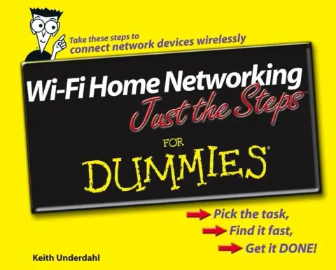 Cover of Wi–Fi Home Networking Just the StepsTM for Dummies®