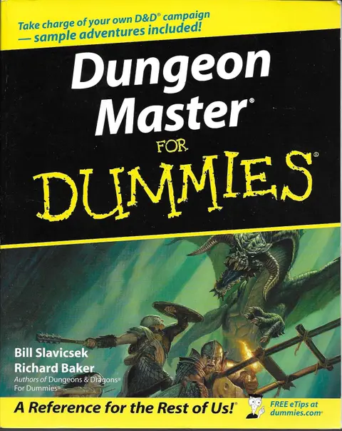 Cover of Dungeon Master® for Dummies®