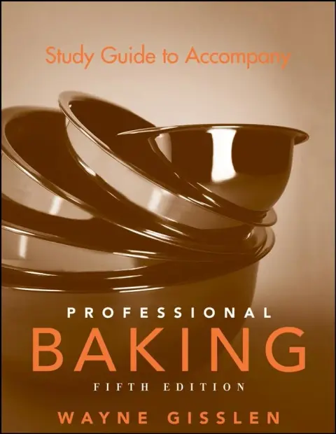 Cover of Study Guide to Accompany Professional Baking