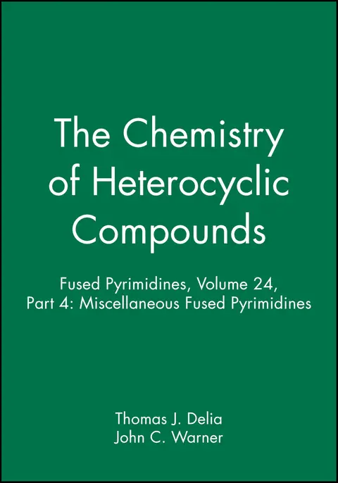 Cover of Fused Pyrimidines, Volume 24, Part 4
