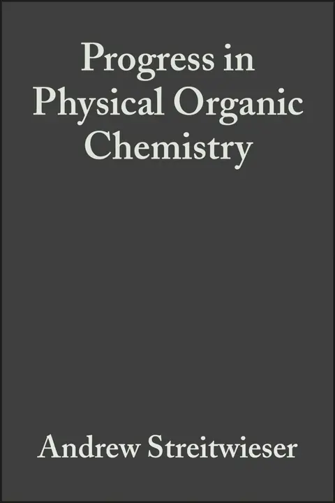 Cover of Progress in Physical Organic Chemistry
