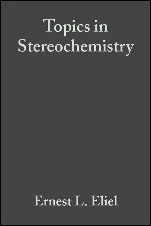 Cover of Topics in Stereochemistry