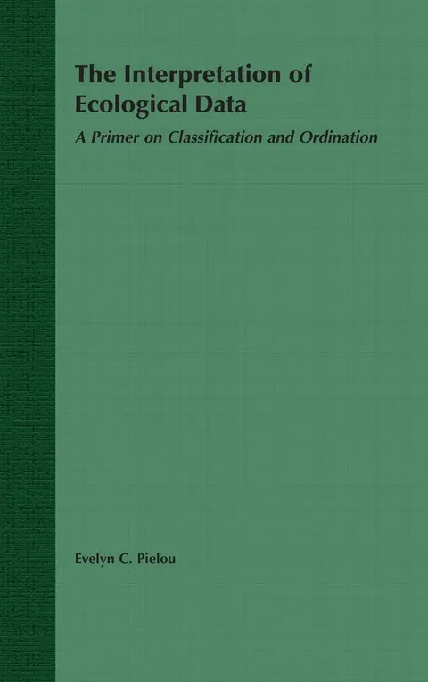 Cover of The Interpretation of Ecological Data
