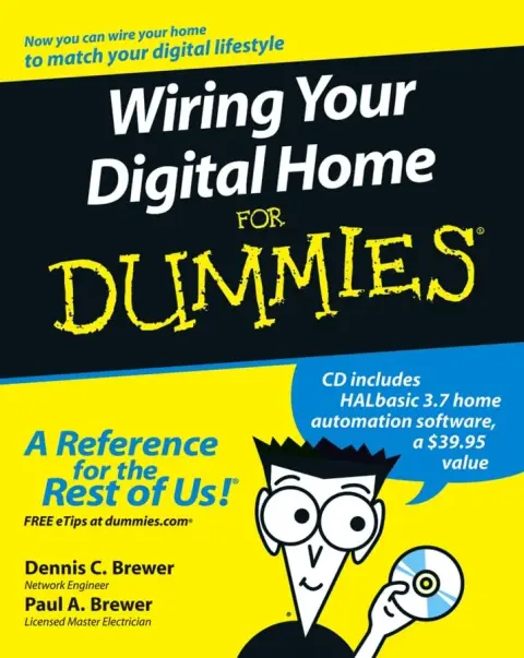Cover of Wiring Your Digital Home for Dummies