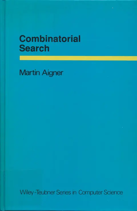 Cover of Combinatorial Search