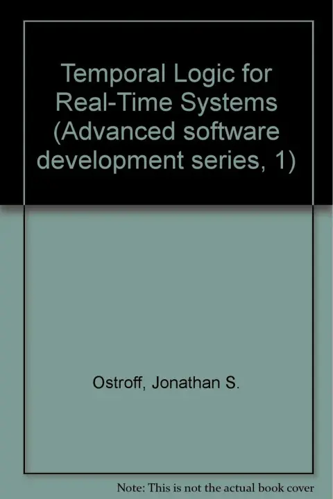 Cover of Temporal Logic for Real-Time Systems