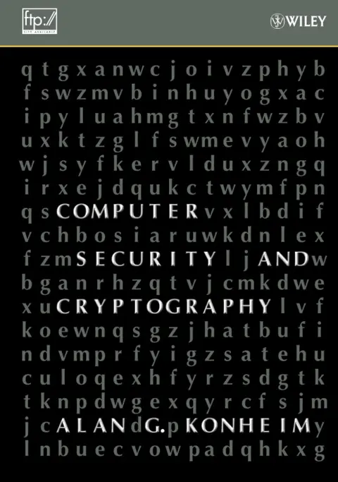 Cover of Computer Security and Cryptography
