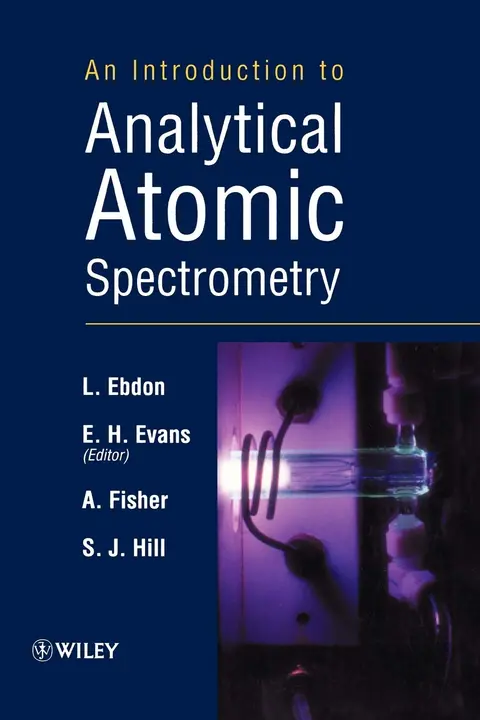 Cover of An Introduction to Atomic Absorption Spectrometry
