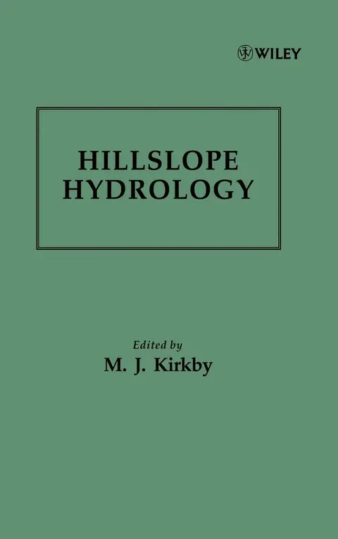 Cover of Hillslope Hydrology